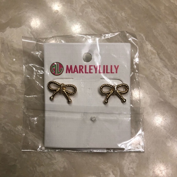 Marley Lilly Jewelry - Marley Lilly Nautical Bow Earrings
